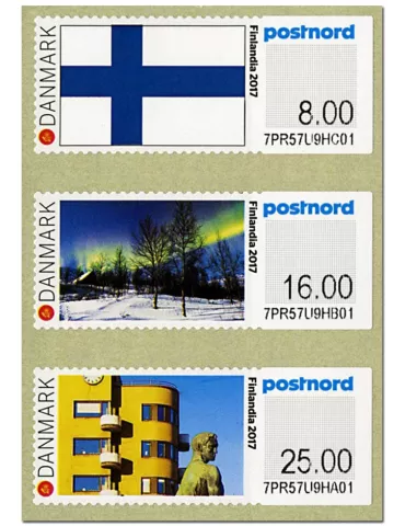 n° 127 - Timbre DANEMARK Timbres de distributeurs