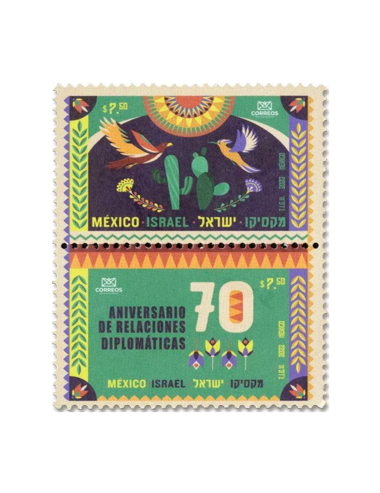 n° 3353/3354 - Timbre MEXIQUE Poste