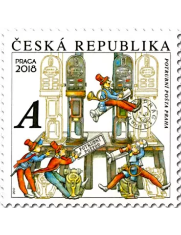 n° 843 - Timbre TCHEQUE (République) Poste