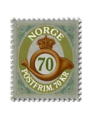 n° 1809a - Timbre NORVEGE Poste
