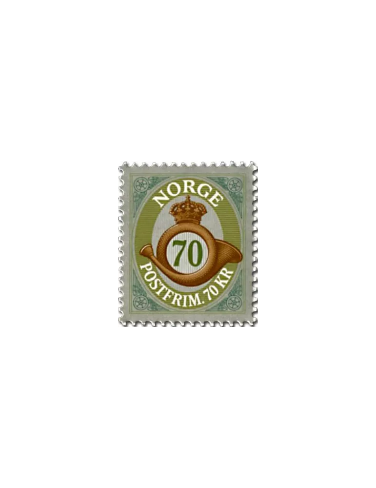 n° 1809a - Timbre NORVEGE Poste
