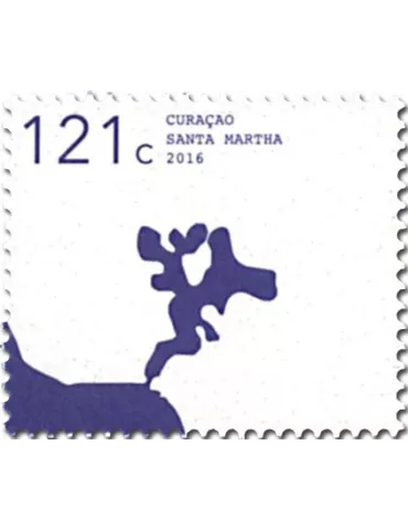 n° 541/546 - Timbre CURACAO Poste 2