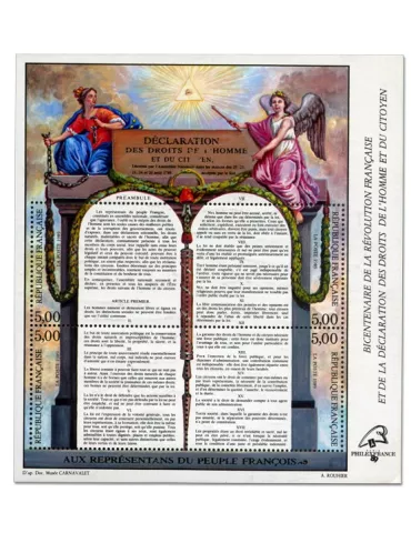 n° 11c -  Timbre France Bloc et feuillets
