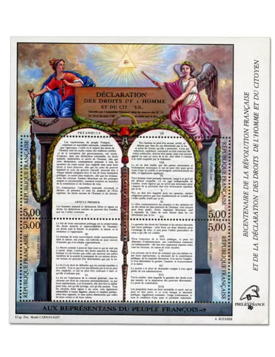 n° 11c -  Timbre France Bloc et feuillets