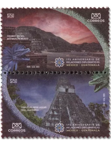 n° 3414/3415 - Timbre MEXIQUE Poste