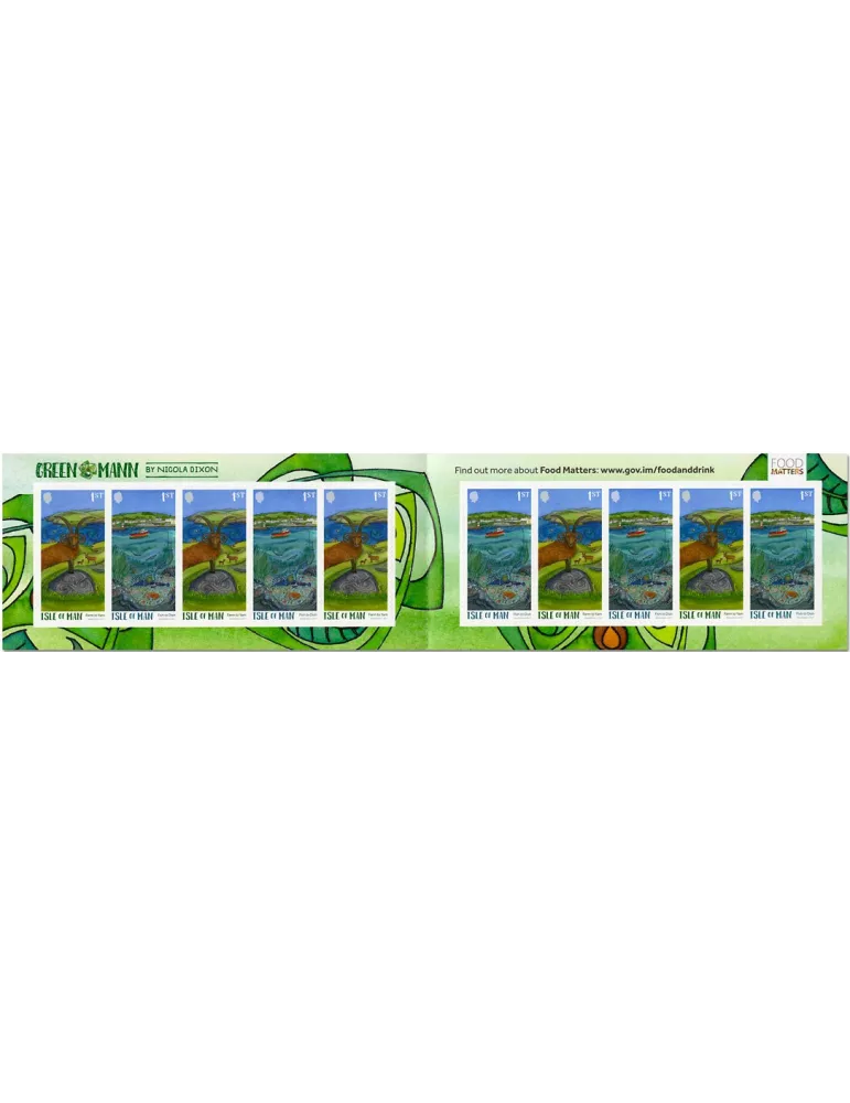 n° C2284A - Timbre ILE DE MAN Carnets