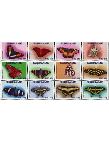 n° 2690/2701 - Timbre SURINAM Poste