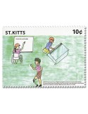 n° 1645A/1645D - Timbre SAINT-CHRISTOPHE Poste