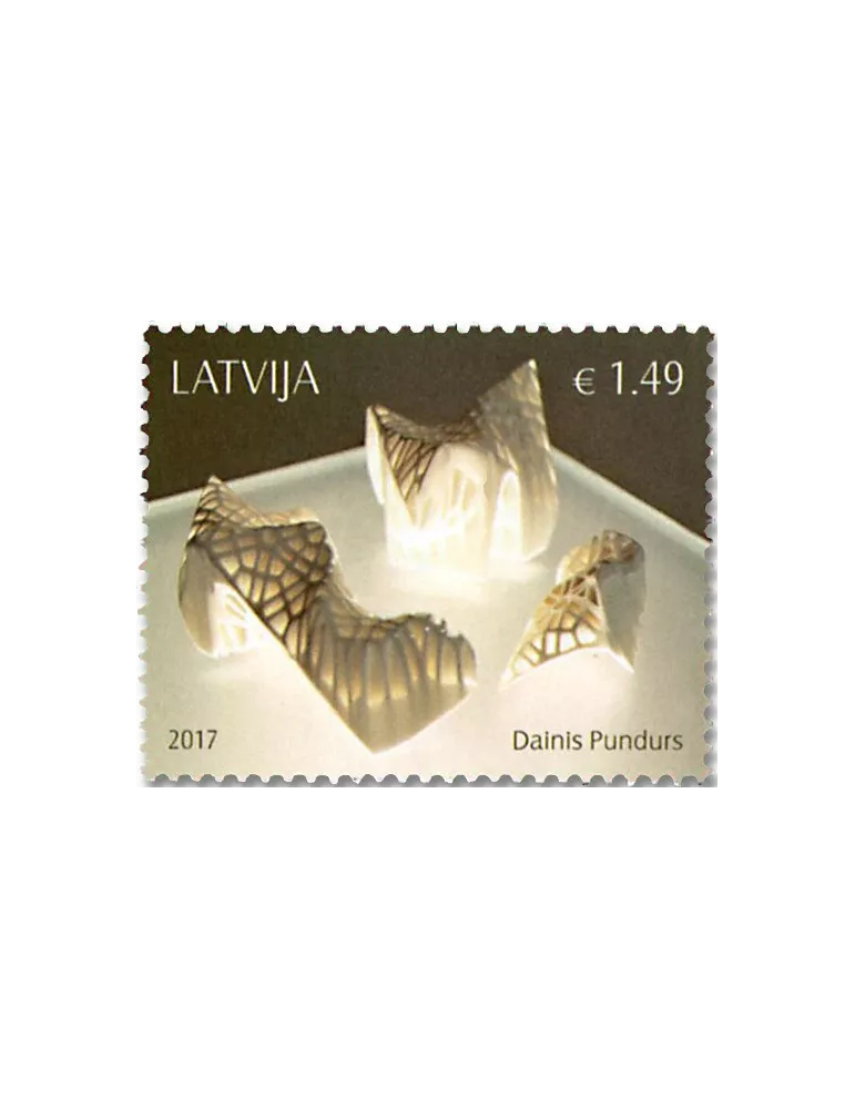 n° 994 - Timbre LETTONIE Poste