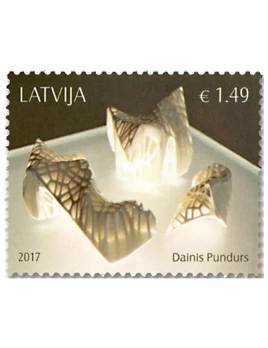 n° 994 - Timbre LETTONIE Poste