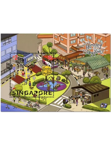 n° 192 - Timbre SINGAPOUR Blocs et feuillets