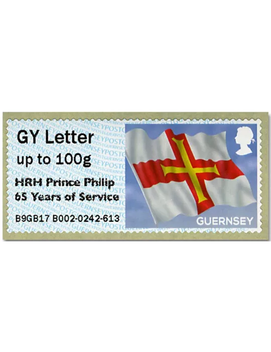 n° 31 - Timbre GUERNESEY Timbres de distributeurs