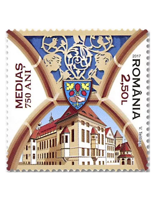 n° 6185/6188 - Timbre ROUMANIE Poste