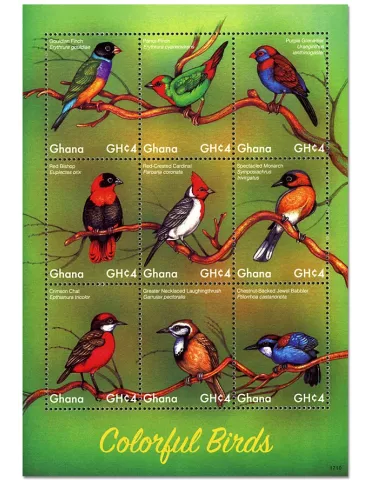 n° 3838/3846 - Timbre GHANA Poste