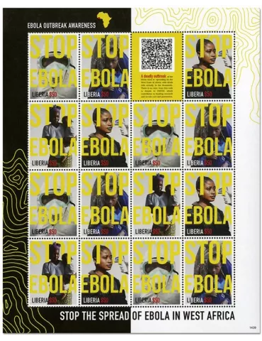 n° 5456A/5456D - Timbre LIBERIA Poste