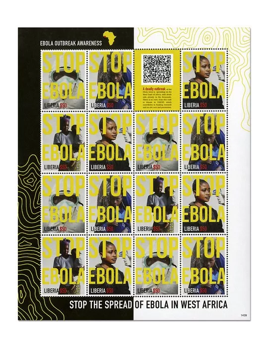 n° 5456A/5456D - Timbre LIBERIA Poste