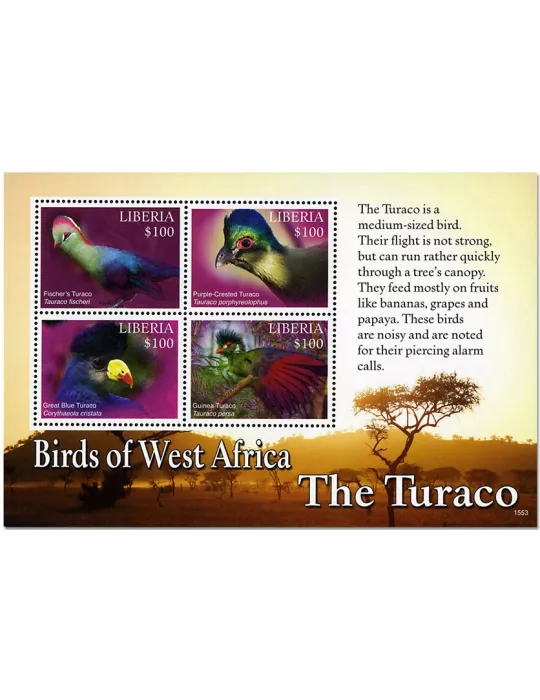 n° 5742/5745 - Timbre LIBERIA Poste