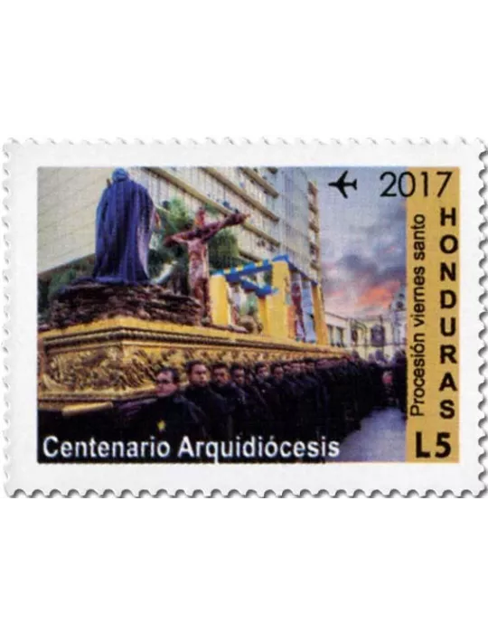 n° 1440/1448 - Timbre HONDURAS Timbres pour poste aérienne