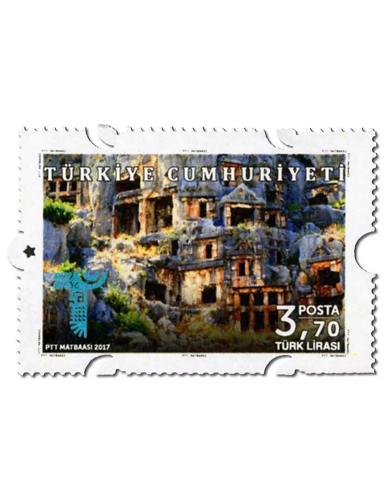 n° 3827/3830 - Timbre TURQUIE Poste