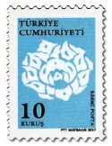 n° 343/347 - Timbre TURQUIE Timbres de service