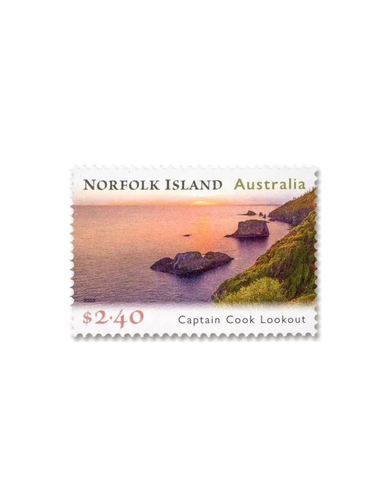 n° 1239/1240 - Timbre NORFOLK Poste