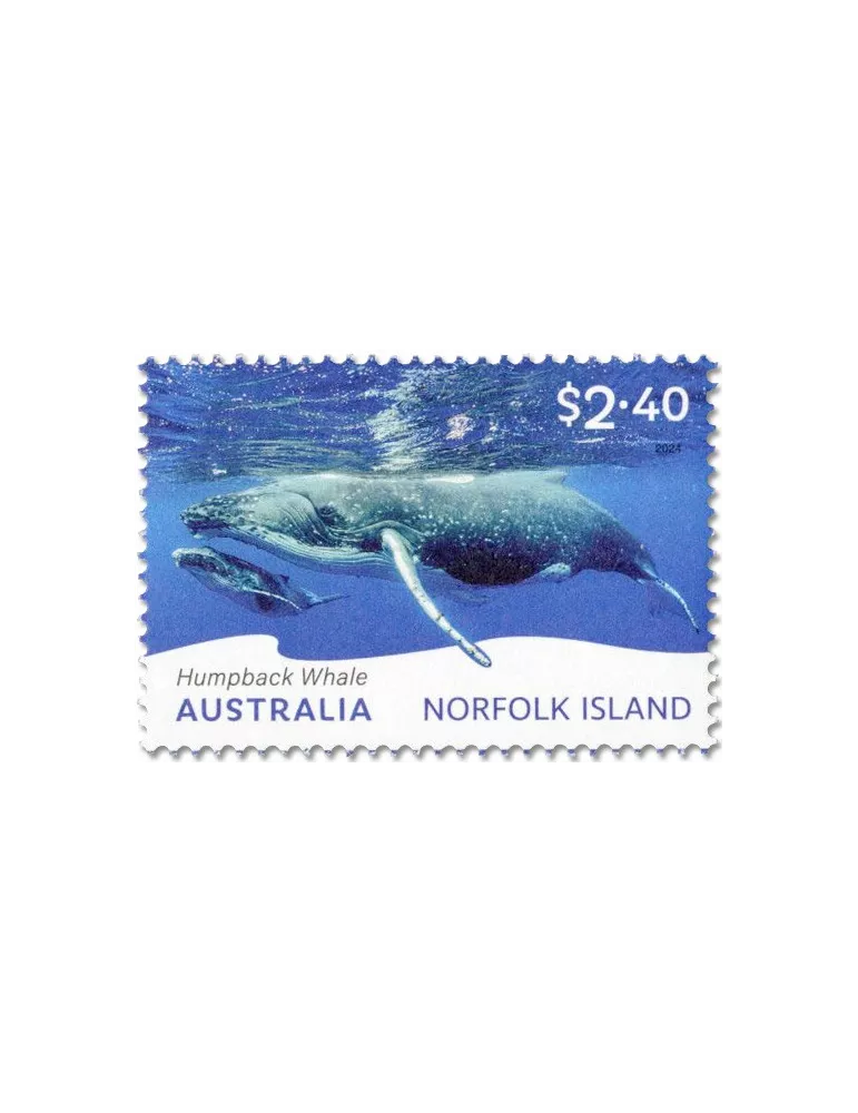 n° 1241/1242 - Timbre NORFOLK Poste