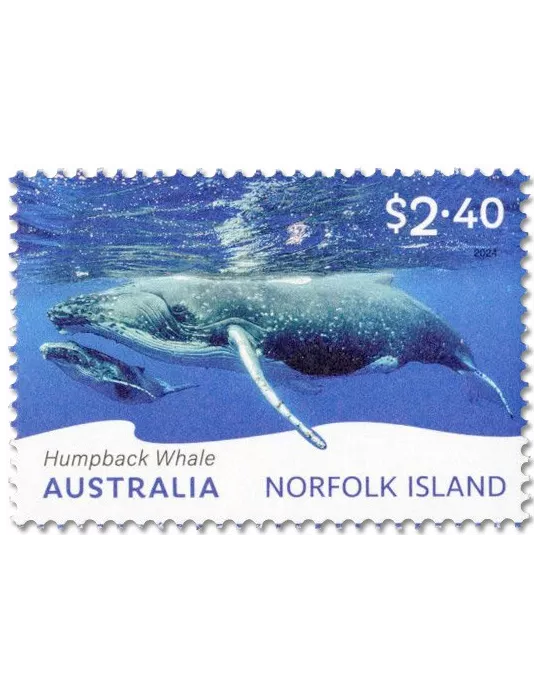 n° 1241/1242 - Timbre NORFOLK Poste