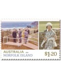 n° 1243/1244 - Timbre NORFOLK Poste