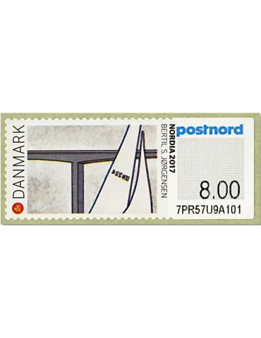 n°133 - Timbre DANEMARK Timbres de distributeurs