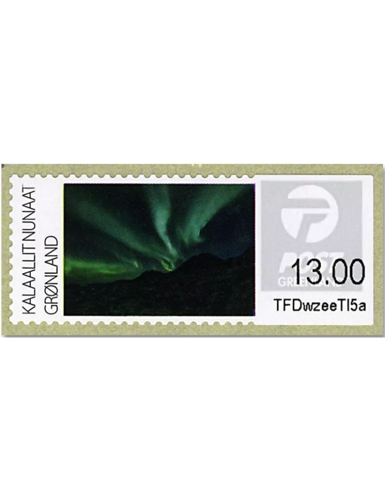 n°17/20 - Timbre GROENLAND Timbres de distributeurs