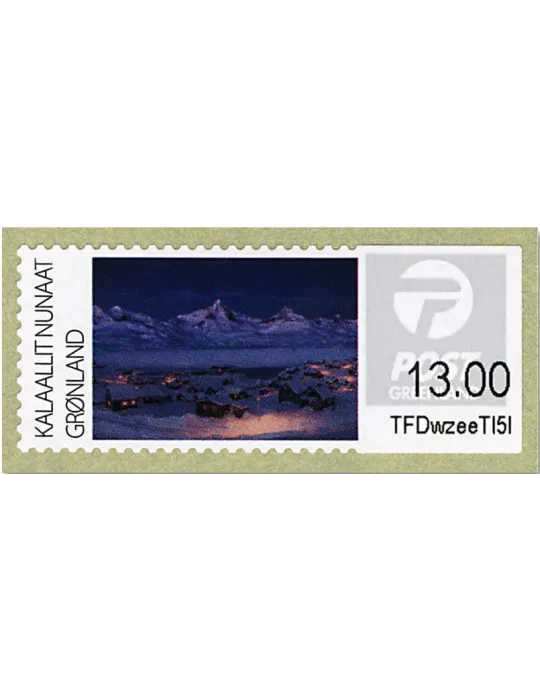 n°17/20 - Timbre GROENLAND Timbres de distributeurs
