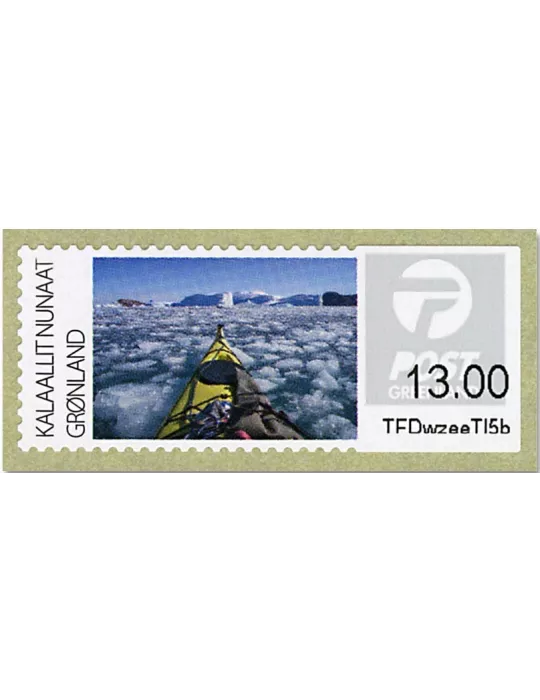 n°17/20 - Timbre GROENLAND Timbres de distributeurs