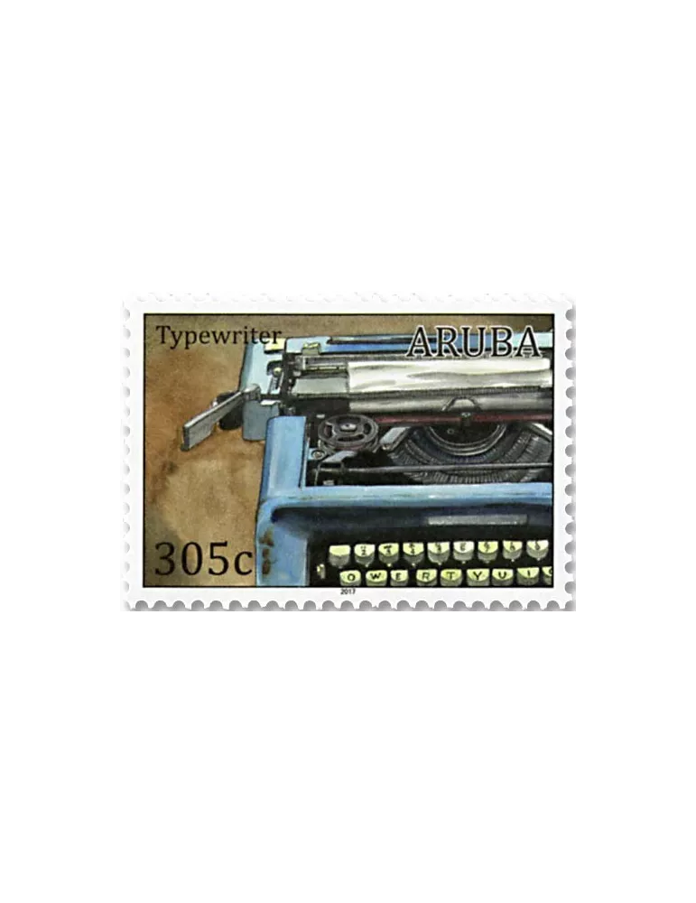 n°977 - Timbre ARUBA Poste