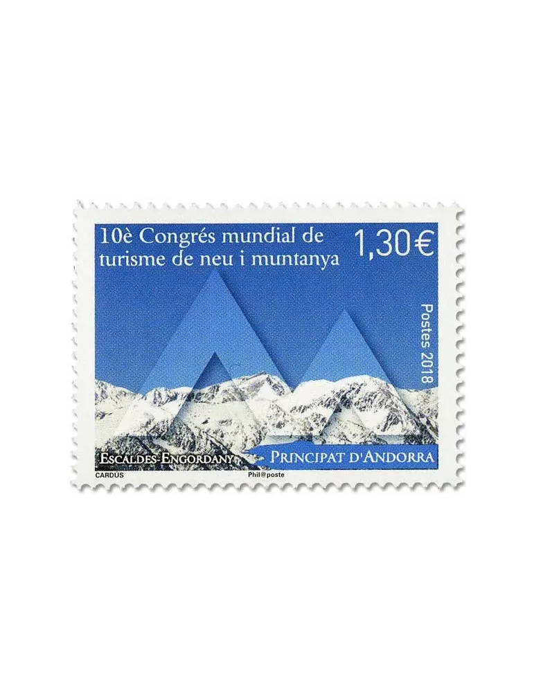 n° 810 - Timbre Andorre Poste
