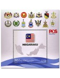 n° 221/222 - Timbre MALAYSIA Blocs et feuillets