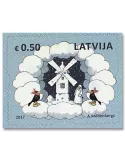 n° 1004/1006 - Timbre LETTONIE Poste