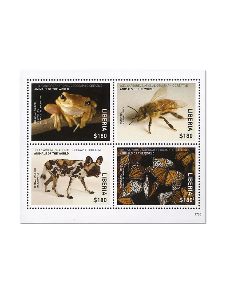 n° 5924/5927 - Timbre LIBERIA Poste