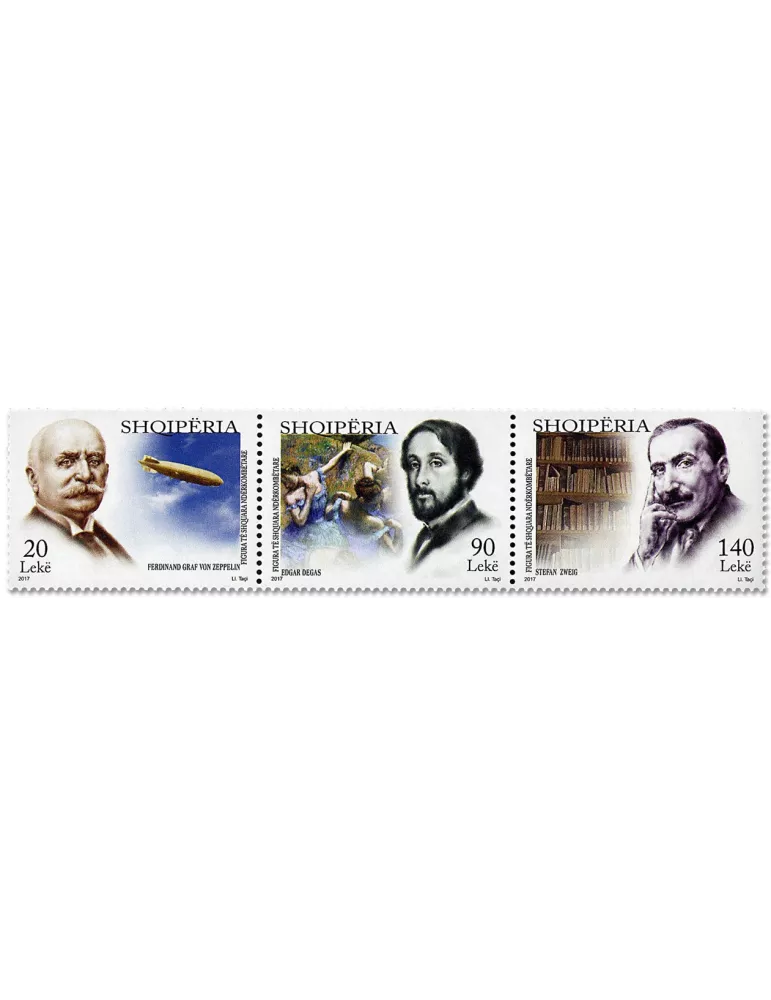 n° 3217/3219 - Timbre ALBANIE Poste