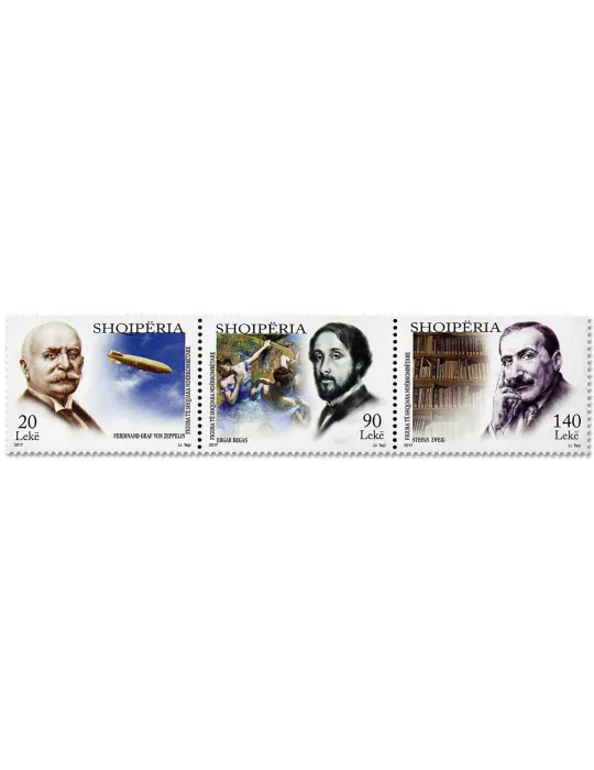 n° 3217/3219 - Timbre ALBANIE Poste