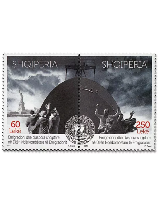 n° 3222/3223 - Timbre ALBANIE Poste