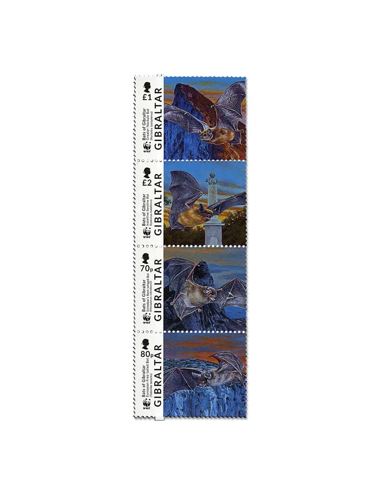 n° 1832/1835 - Timbre GIBRALTAR Poste