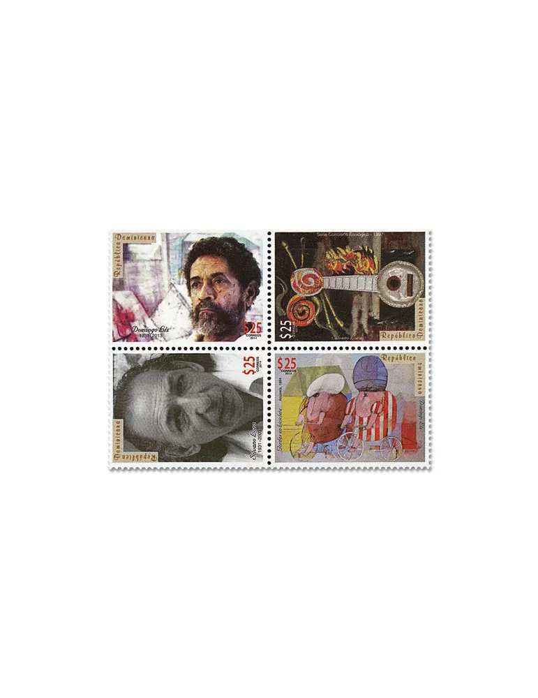 n° 1949/1952 - Timbre DOMINICAINE Poste
