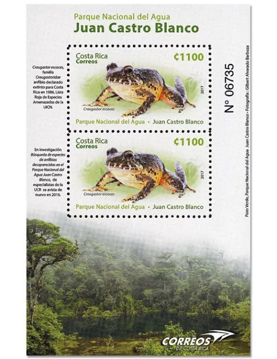 n° 58 - Timbre COSTA RICA Blocs et feuillets