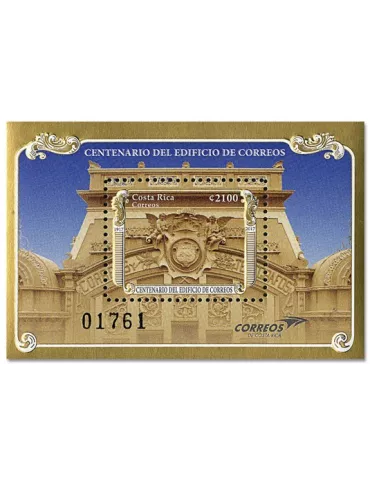 n° 61 - Timbre COSTA RICA Blocs et feuillets