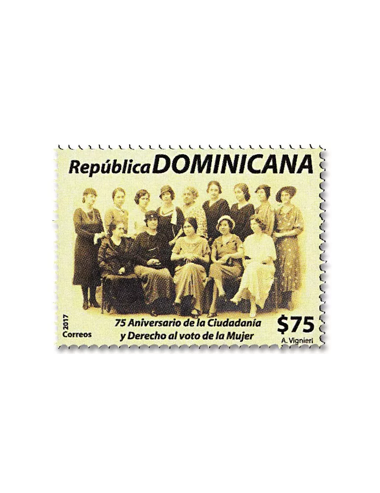 n° 2000 - Timbre DOMINICAINE Poste