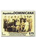 n° 2000 - Timbre DOMINICAINE Poste