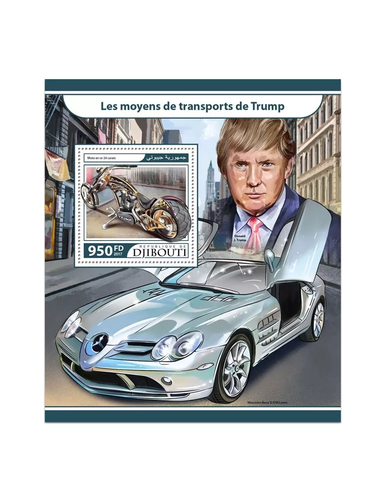 n° 188 - Timbre DJIBOUTI Blocs et feuillets