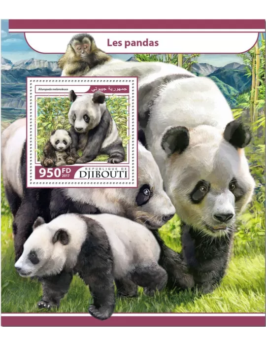 n° 203 - Timbre DJIBOUTI Blocs et feuillets