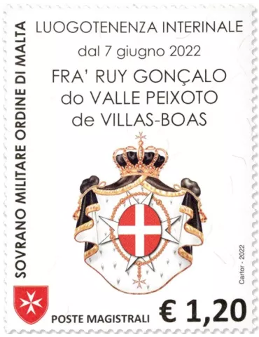 n° 1648/1649 - Timbre ORDRE de MALTE Poste