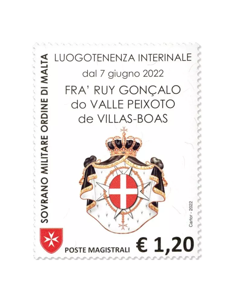 n° 1648/1649 - Timbre ORDRE de MALTE Poste